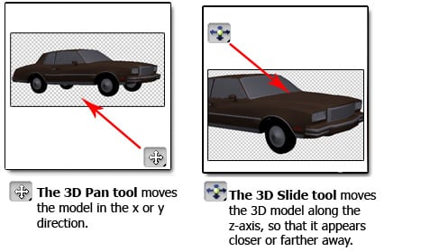 3dpan Tools Panel Overview