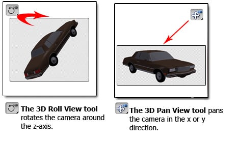 3droll Tools Panel Overview