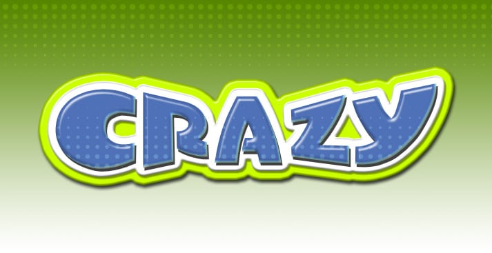crazy v4 Create A Crazy Text Effect Using Layer Styles