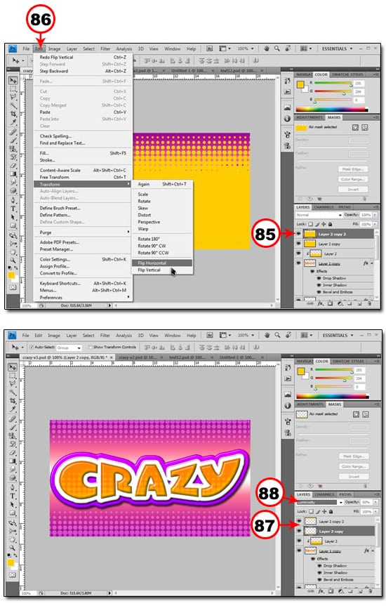 text14 Create A Crazy Text Effect Using Layer Styles