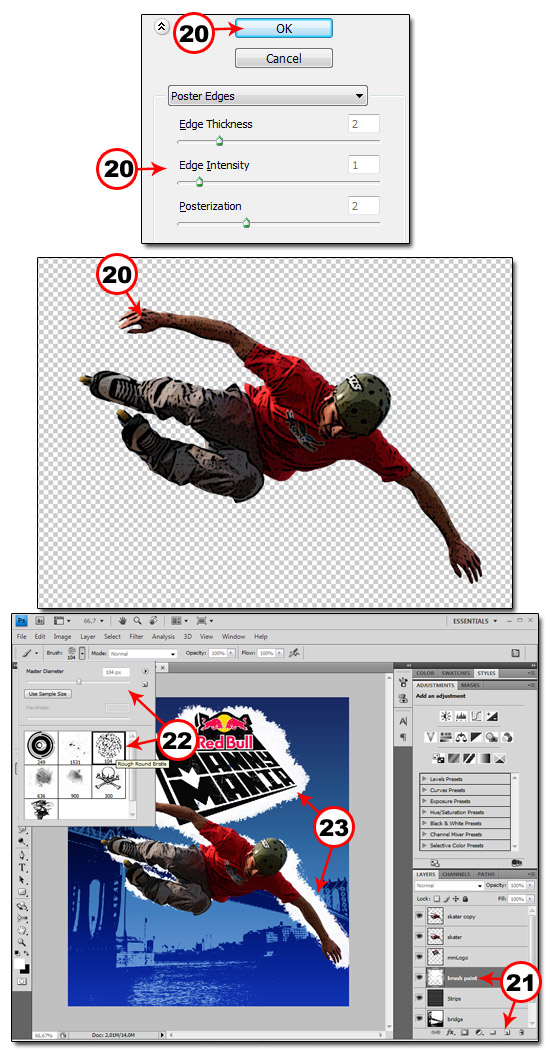 05 Red Bull Manny Mania Poster Design 