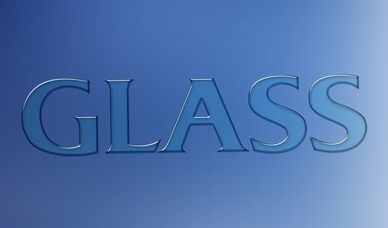 photoshop glass Photoshop Glass Text Effect