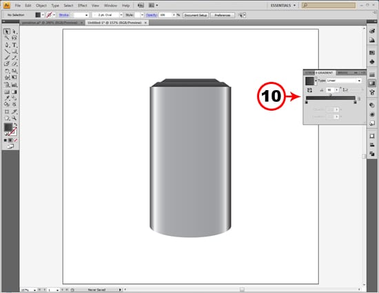 10 How To Create A Realistic Pendrive in Adobe Illustrator.