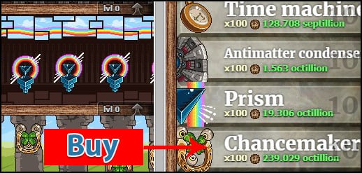 I was doing the 'Infinite cookies' hack for fun, and after buying hundreds  of building and upgrades, I can't buy anything anymore. Is this a glitch or  not? : r/CookieClicker