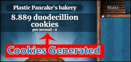 I used the cookie clicker hack on unblocked games (the advanced